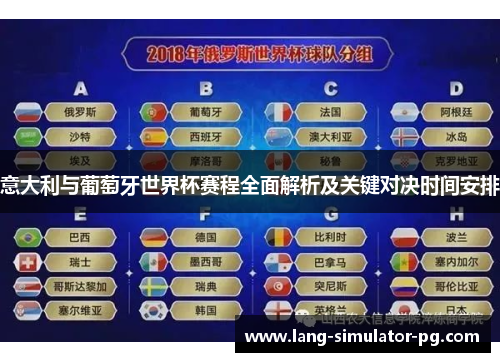 意大利与葡萄牙世界杯赛程全面解析及关键对决时间安排